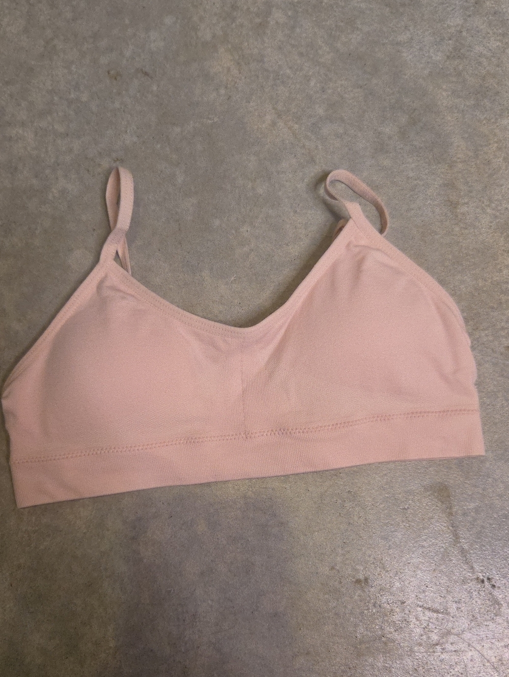 art class Light Pink Seamless Bralette